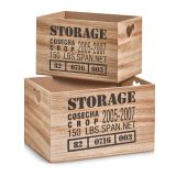 LESEN ZABOJ ZELLER PRESENT STORAGE MDF 33X23X20 CM