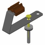 STRELOVODNI PRIBOR HERMI NOSILEC SLEMENSKI SON06 FI 8 MM, RF-N BRAMAC