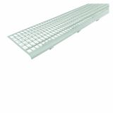 STREŠNI ELEMENT ŠUŠTERŠIČ PVC ZAŠČITA ZA ŽLEB SIVA PROTI LISTJU