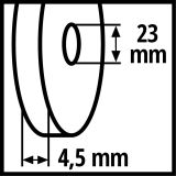 STROJ ZA BRUŠENJE VERIG EINHELL BRUSNA PLOŠČA 4.5 MM