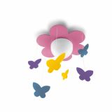 STROPNA IN STEN. SVETILKA PHILIPS MERIA 1X15W E27 40096/28/16 VIJOLIČNA