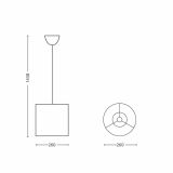 STROPNA IN STEN. SVETILKA PHILIPS SPIDERMAN 1X23W MAX. E27 71751/40/16 TEMNO MODRA