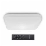 STROPNA LED LUČ, KVADRAT, 72W OPAL + DALJINSKI UPRAVLJALEC