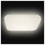 STROPNA LED LUČ, KVADRAT, 72W OPAL + DALJINSKI UPRAVLJALEC