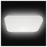 STROPNA LED LUČ, KVADRAT, 72W OPAL + DALJINSKI UPRAVLJALEC