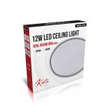 STROPNA LED LUČ, OKROGLA, 12W OPAL, 3000K, 900LM