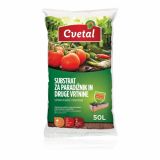 SUBSTRAT CVETAL ZEMLJA ZA PARADIŽNIK IN DRUGE VRTNINE 50L