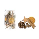 DEKORACIJA R+W SUHI DEKOR POMARANČE/ CIMET/STORŽI 150 G