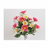 SUHO CVETJE MARJETICA ŠOPEKX10 KREM/FUKSIJA