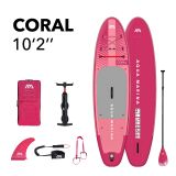SUP AQUA MARINA CORAL 10'2' BT-23COPR RASPBERRY