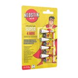 SEKUNDNO LEPILO NEOSTIK SUPER 4 MINI 4 X 0.5G