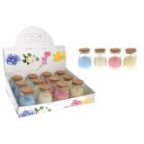 SVEČA V KOZARCU S POKROVOM IZ PLUTE