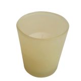 SVEČA V KOZARCU HENRIKSON RUMENA