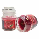 SVEČA MULLER DIŠEČA STEKLO S POKROVOM ČEŠNJA