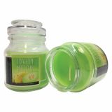 SVEČA MULLER DIŠEČA STEKLO S POKROVOM MELONA