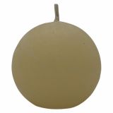 SVEČA MULLER OKROGLA RUSTIKA 80 MM JAJČNA