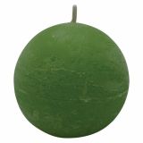 SVEČA MULLER OKROGLA RUSTIKA 80 MM ZELENA