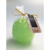 OKROGLA SVEČA MULLER 80 MM ZELENA RUSTIKA