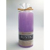 TOP SVEČA MULLER 70X140 MM LILA RUSTIKA