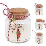 SVEČA V KOZARCU EH DIŠEČA S PLUTASTIM POKROVOM