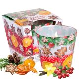 SVEČA V KOZARCU MULLER DIŠEČA BOŽIČNI OKUS