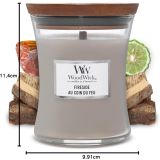 SVEČA V KOZARCU WOODWICK CLASSIC MEDIUM FIRESIDE