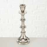 SVEČNIK BOLTZE SREBRN, KOVINA, 5/1