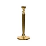 SVEČNIK DECORIS ALUMINIJ ZLAT VIŠINA 22 CM