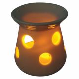 SVEČNIK GLOSSTYLE IZPARILNIK 6 CM PORCELAN