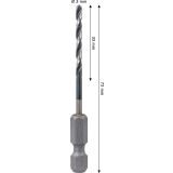 SVEDER HSS BRUŠEN DIN 338 BOSCH 3 X 33 X 72 MM