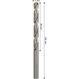 SVEDER HSS BRUŠEN DIN 338 BOSCH 7 X 69 X 109 MM