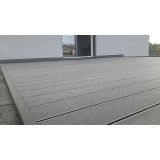 WPC DESKA ZA TERASO SVETLO SIVA 2200X150X25 MM OZKO/ŠIROKO REBRANA