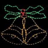 LUČKE MQ DVOJNI LED ZVONEC 83X73 CM(V) EFEKT ZVONJENJA