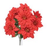 UMETNO CVETJE DAR BOŽIČNA ZVEZDA ŠOPEK X12