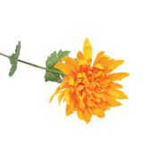UMETNO CVETJE KRIZANTEMA VEJICA X 1 62CM ORANŽNA