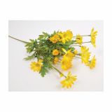 UMETNO CVETJE MARJETICA VEJICA X 5 RUMENA