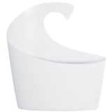 DRŽALA, STOJALA, KLJUKICE SPIRELLA SYDNEY KOŠARICA 1 L 22.5X25X8.5 CM BELA