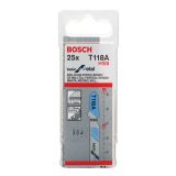 LIST VBODNE ŽAGE BOSCH T 118 A 25-DELNI KOMPLET