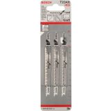 LIST VBODNE ŽAGE BOSCH T 234 X 3-DELNI KOMPLET