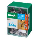 RF UNIVERZALNI VIJAK SPAX T-STAR 7X35 + KOTNIK A2 ZAV=12KOS ZA OGRAJO