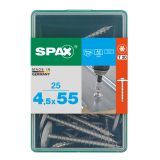 RF UNIVERZALNI VIJAK SPAX T-STAR A2 4.5X55 ZAV=25KOS S PODLOŽKO