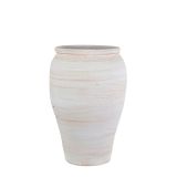 GLINENI ZUNANJI LONEC MICA TANGER LONEC OKROGEL BEL - V60XD55CM