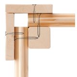 LESENA VRTNA HIŠKA KARIBU TASTRUP 7 S TERASO 300X250X300+320 LES 28MM