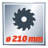 KROŽNA NAMIZNA ŽAGA EINHELL TC-SM 2131 DUAL