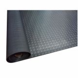 TEHNIČNA GUMENA PLOŠČA 3X1200 MM ČRNA KROGI AVTOTEKAČ NA METER 10 M