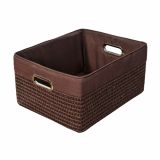 TEKSTIL KESPER KOŠARA 35X27X19 CM POLIESTER KOVINSKI ROČAJ