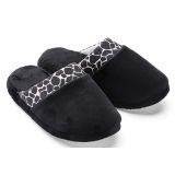 TEKSTIL VITAPUR FAMILY HIŠNI COPATI SOFT TOUCH Ž 40-41 ČRNI