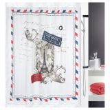 TEKSTILNA KOPAL.ZAVESA SPIRELLA VARENNE POŠTNI MOTIV 180X200 CM