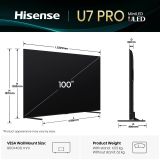 TELEVIZOR HISENSE 100U7Q PRO