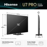 TELEVIZOR HISENSE 75U7Q PRO